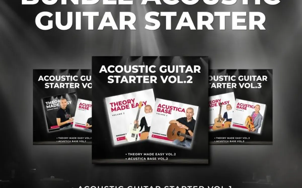 Download Acoustic Guitar Starter [Vol.1+2+3] – Massimo Varini