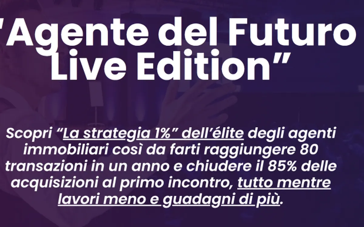 Download Agente del Futuro Live Edition – Simone Rossi
