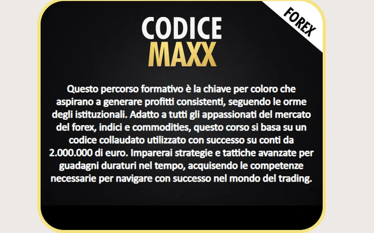 Download Codice Maxx Lifetime – Maxx Mereghetti
