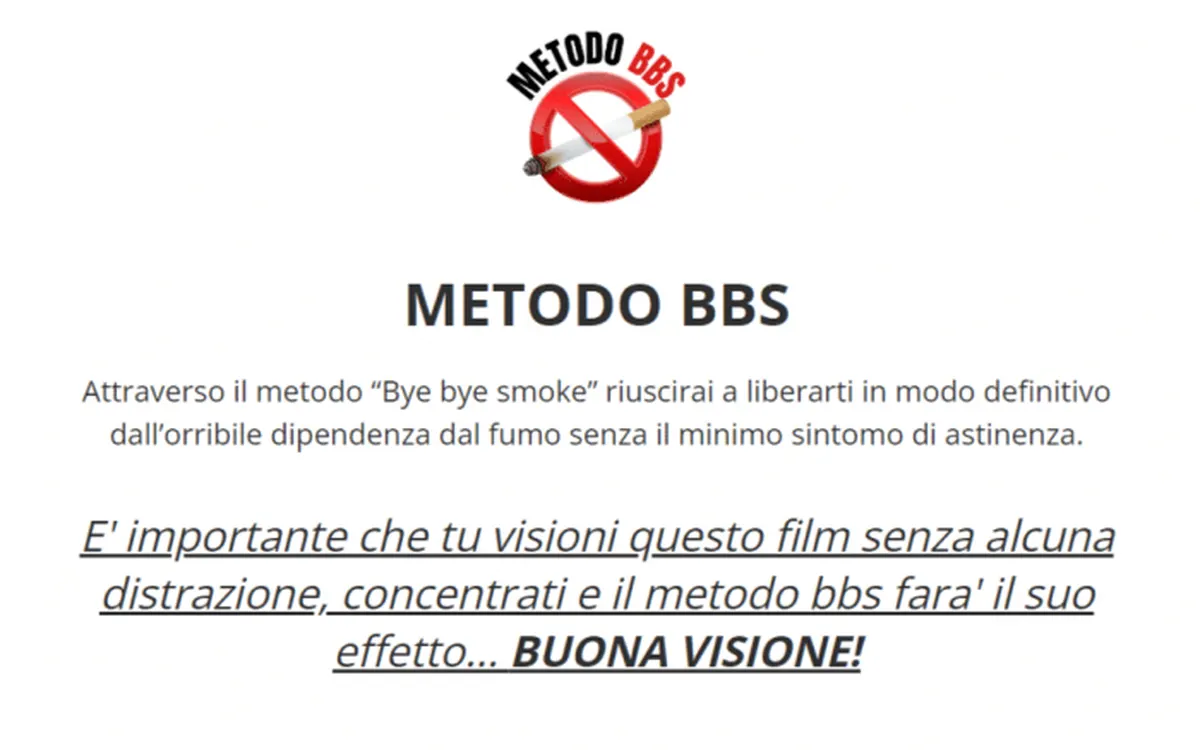 Download Come smettere di fumare – Metodo bye bye smoke