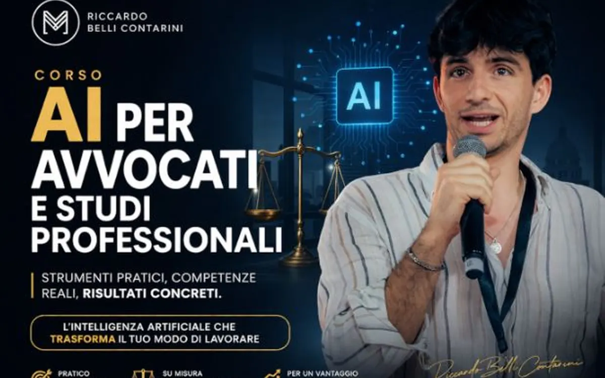 Download Corso AI per Avvocati e Studi Professionali – Riccardo Belli Contarini