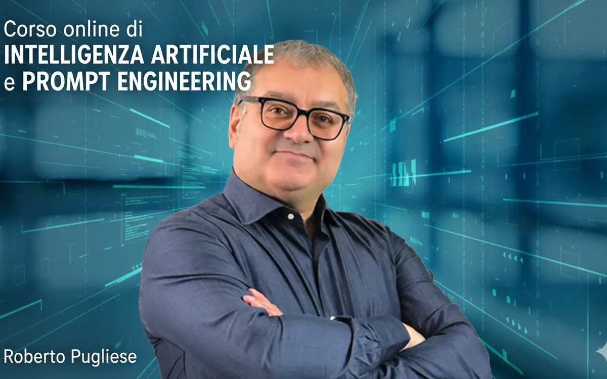 Download Corso online di Intelligenza Artificiale e Prompt Engineering – Roberto Pugliese