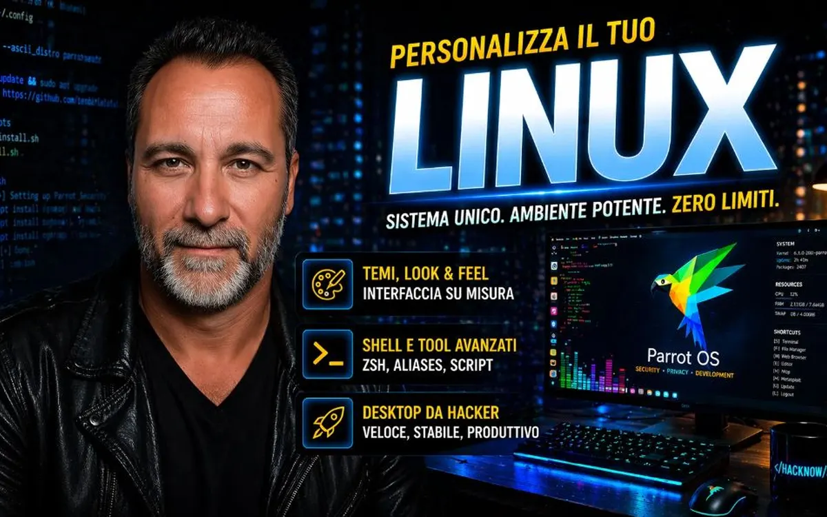 Download Corso Personalizzazione Linux – HackNow.it