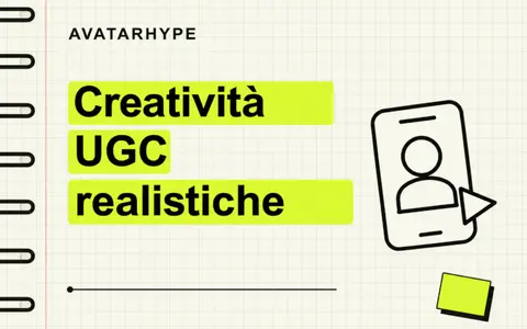 Download Creatività UGC Realistiche – AvatarHype
