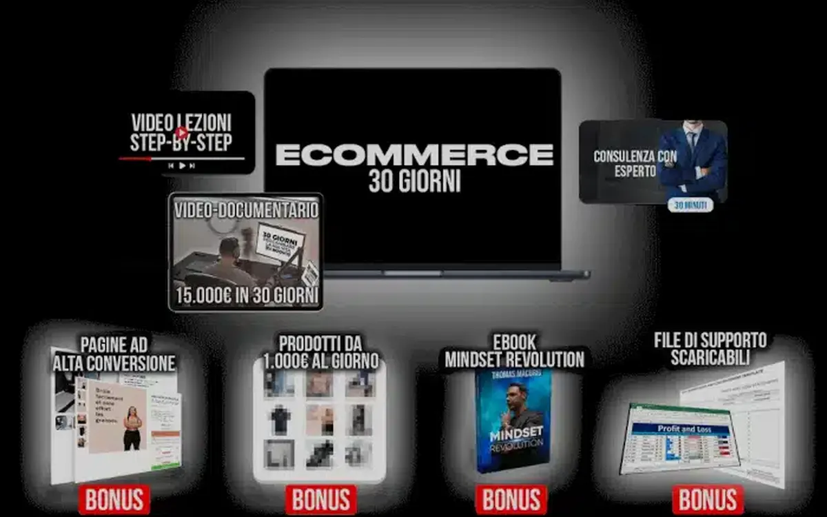 Download Ecom in 30 Giorni – Thomas Macorig