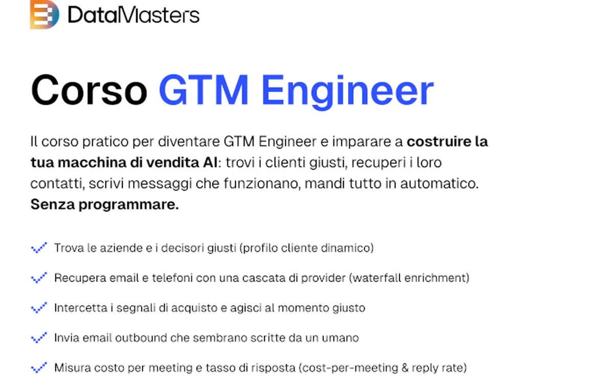 Download GTM Engineer – Data Masters