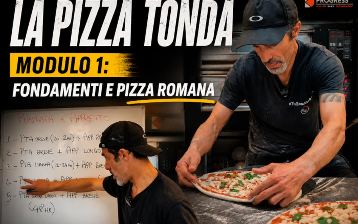 Download La Pizza Tonda – Modulo 1: Fondamenti e Pizza Romana – The Romano Baker