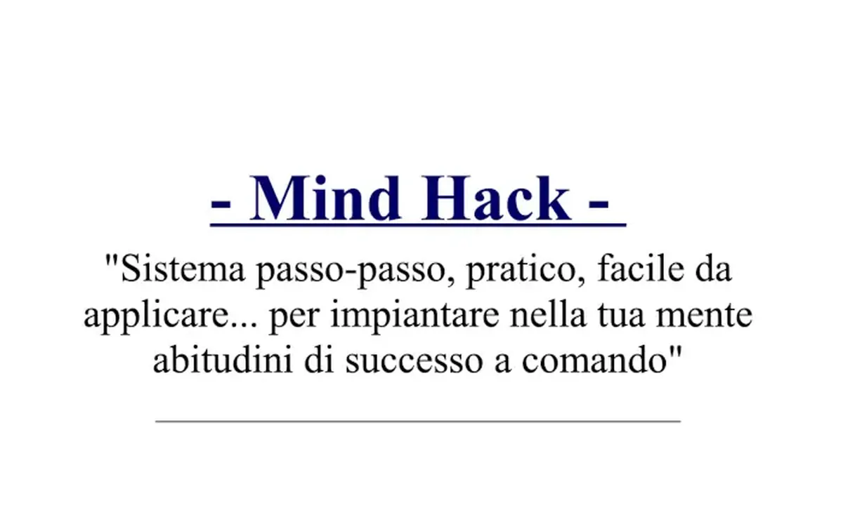 Download Mind Hack – Valerio Conti