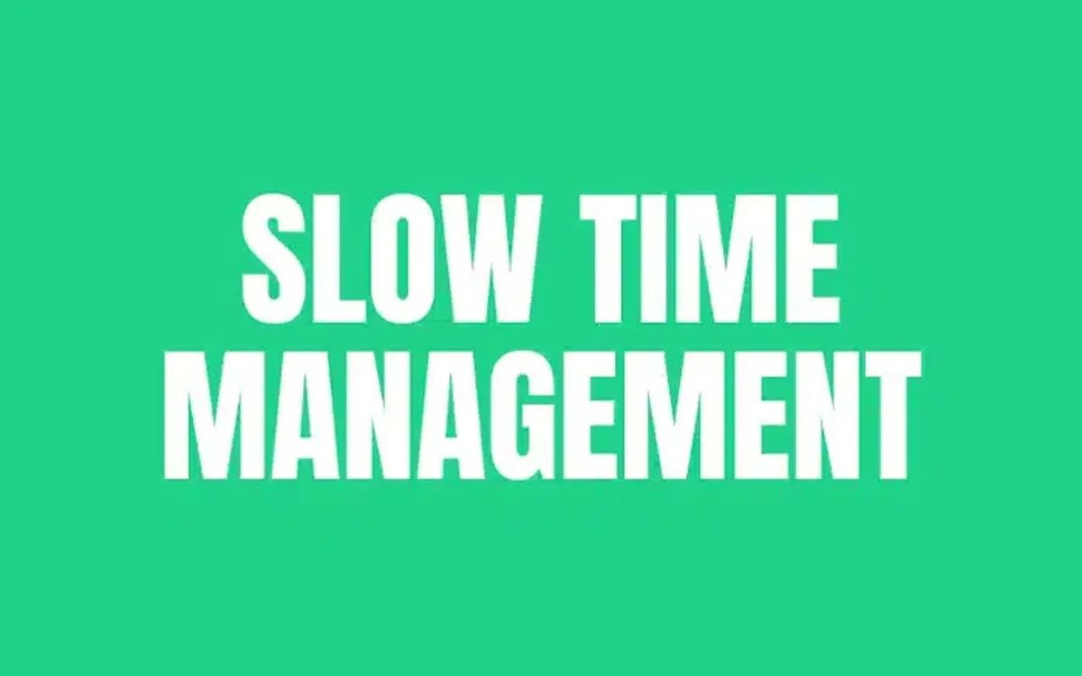 Download Slow Time Management – Luigi Nigro