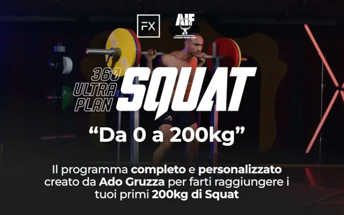 Download Squat (da 0 a 200kg) – FitnessX