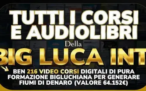 Download Tutti i corsi di Katanga – Big Luca